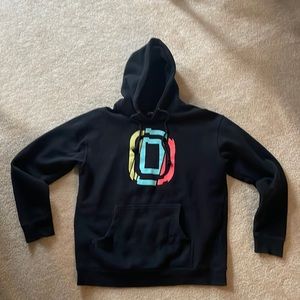 Overtime Black Hoodie - Classic Basketball